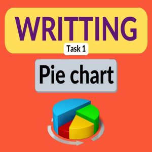 آموزش رایتینگ- Pie chart- Task 1